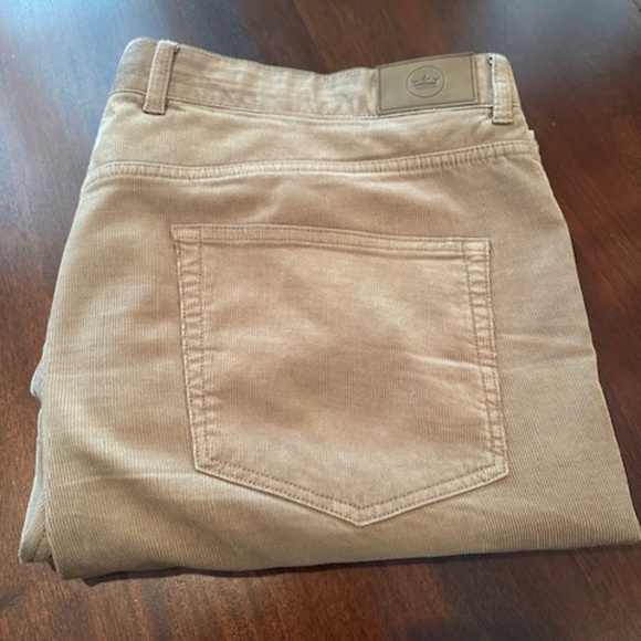 Peter Millar Cords Sz 42x34 Khaki - Picture 1 of 4